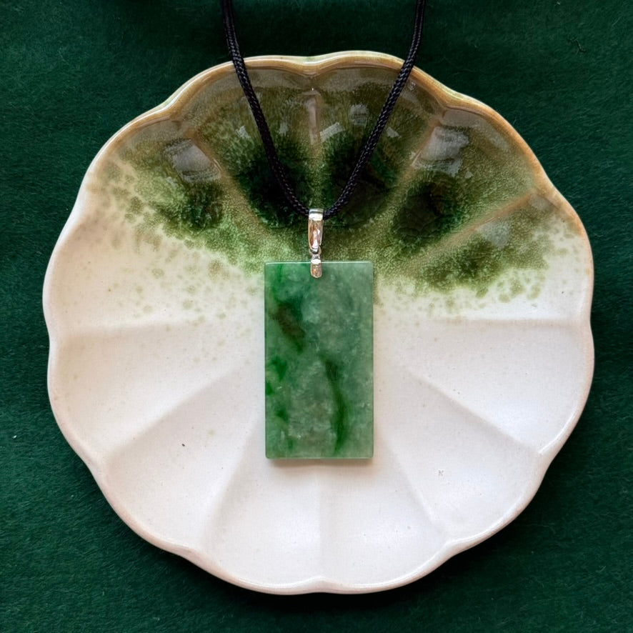 Koi Fish Plaque Necklace
