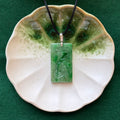Koi Fish Plaque Necklace